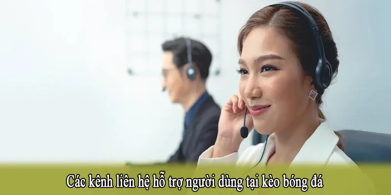 Các kênh liên hệ hỗ trợ người dùng tại kèo bóng đá